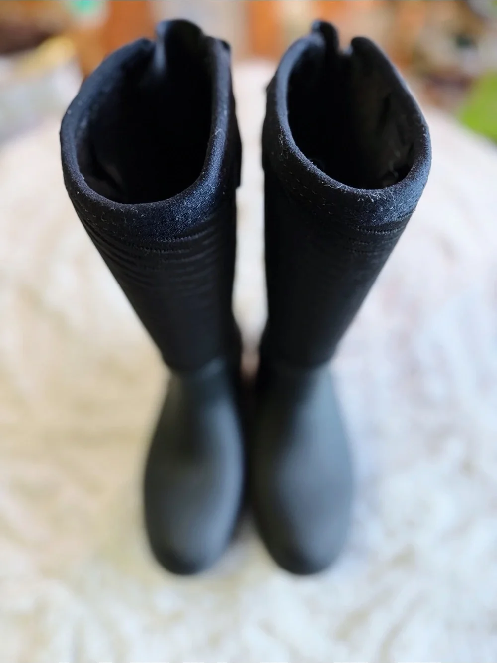 BOGS Crandall II Tall Adjustable Black Waterproof Winter Boots Women’s 6